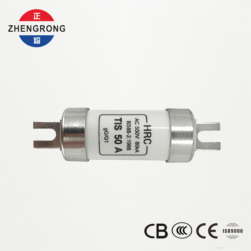 550V 50A veitsityyppi HRC-sulake | BS88-2:1986 | 80kA
