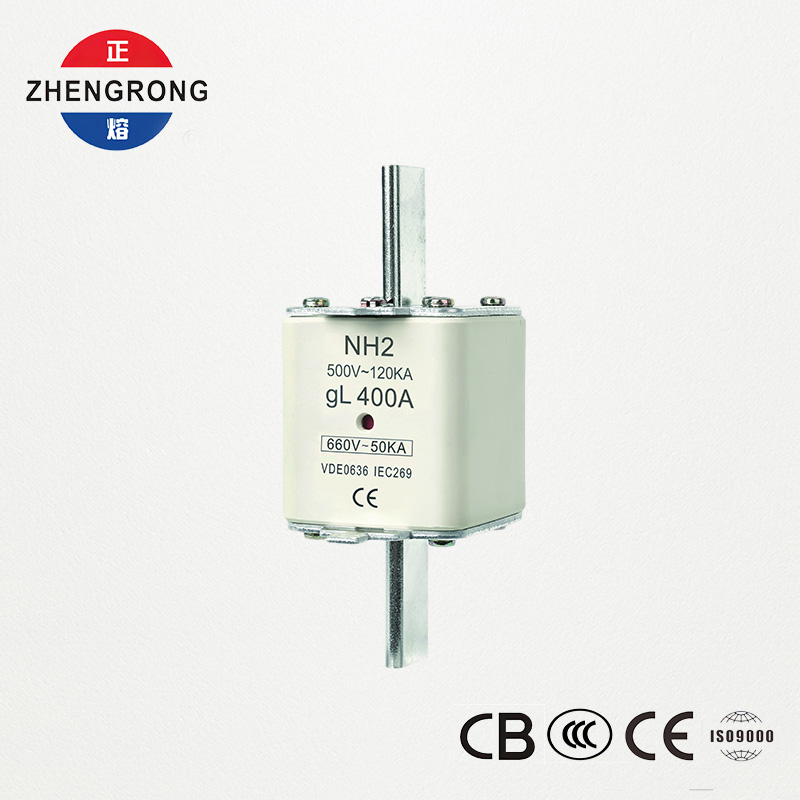 CE- ja IEC-sertifioitu sulakelinkki NH2 660V 400A suuri katkaisukapasiteetti