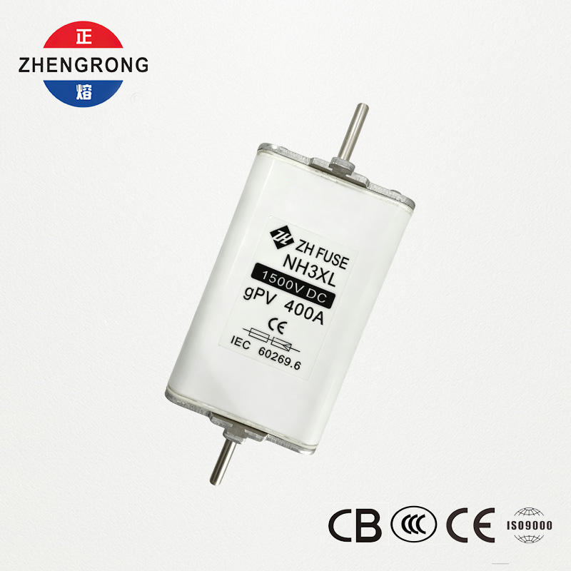 NH3XL 400A 1500 V DC gPV aurinkosähkösulakelinkki - IEC 60269.6 -sertifioitu