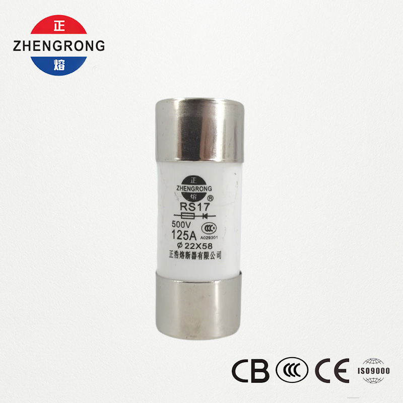 RS17 125A 500 V sylinterimäinen nopeasti toimiva sulake | 22*58mm | CCC-sertifioitu