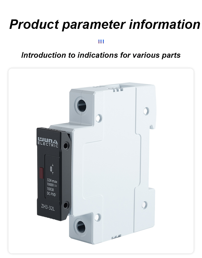 ZH32L DC 1000V sulakepidike